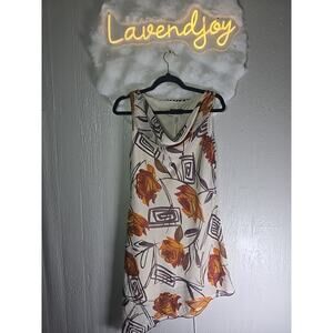 Vintage 90s Shimmer Cocktail Dress 9 / 10 Alyn Paige NY Office Holiday Fall Chic